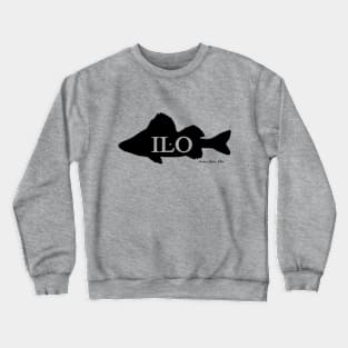 Indian Lake Ohio Fish Design Crewneck Sweatshirt